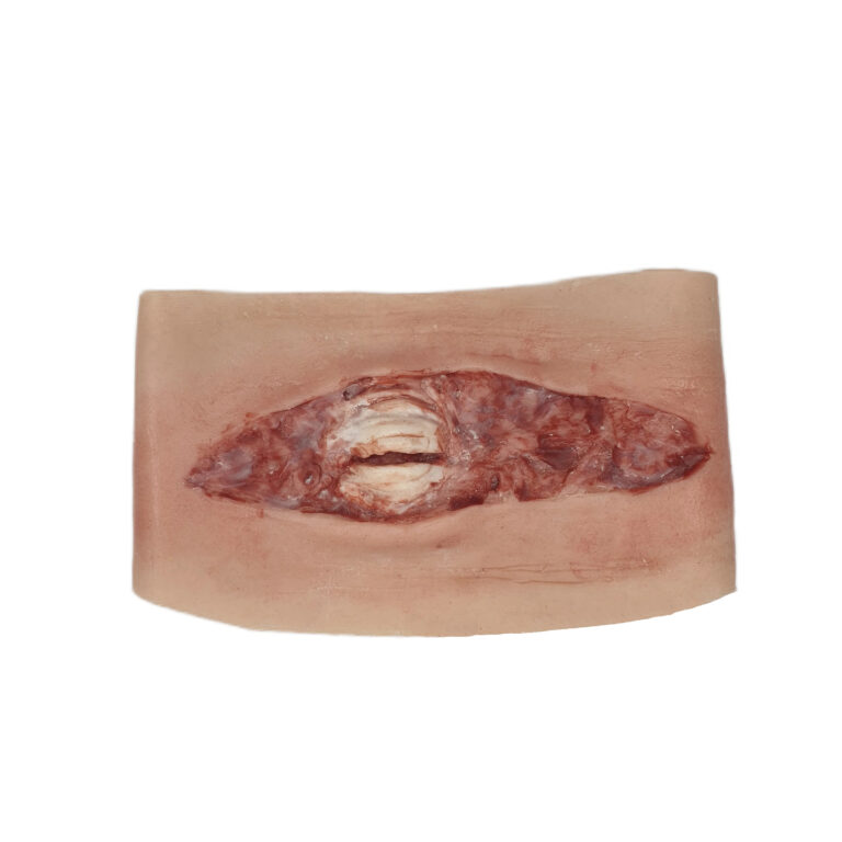 MT045 Pad Ferita Taglio Gola con Trachea