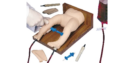 Trainer per infusione intraossea neonatale