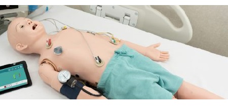 Manichino ALS pediatrico a corpo intero